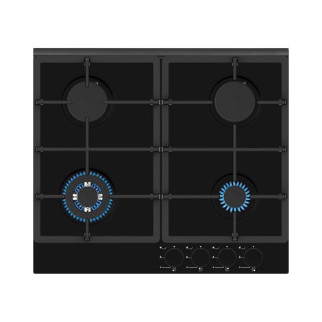 Simfer | Bundle of Simfer Oven 8208KERSI Black glass and Hob H6 401 TGRSP Gas on glass | Oven | 80 L | Multifunctional | Manual - 3